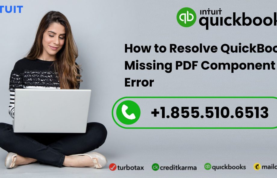 QuickBooks missing PDF component error